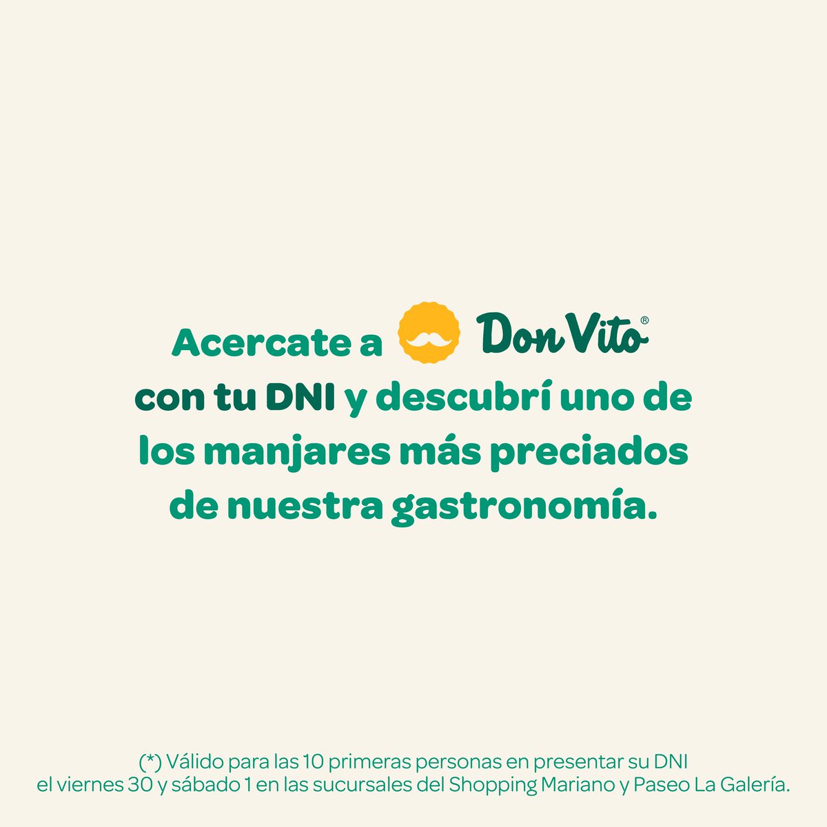 “La #sandwinada” fue internacional gracias a <a href="/lalilalig/">Lali Gonzalez 🇵🇾🇦🇷</a>, y como buenos embajadores del sabor, invitamos a los ciudadanos argentinos a probar este manjar gastronómico. 
Presentando su DNI, se llevan 2 de cortesía. 
En Shopping Mariano  y <a href="/PaseoLaGaleria/">Paseo La Galería</a>
#ReshenasDeHistoria 🇦🇷