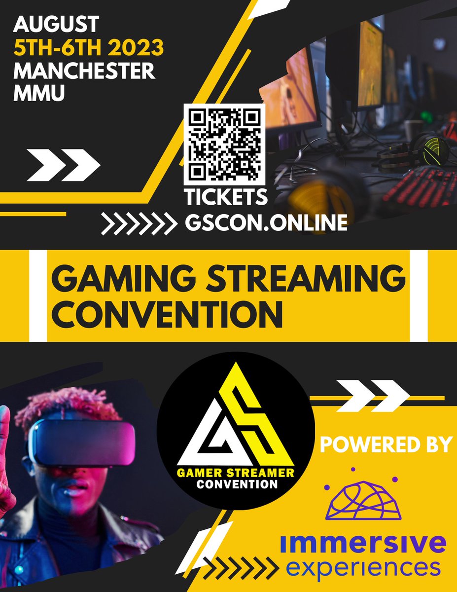 Ashbridge1988's tweet photo. Hey folks! If you haven't already, make sure to get your tickets for @GSCON_ soon! Just over a month until the event! This year will be bigger and better than last!
PLUS if you use my code (AMTV20) at the checkout you'll get 20% off your order!

https://t.co/VWmrnP213I for tix! https://t.co/HtTVtbv59N