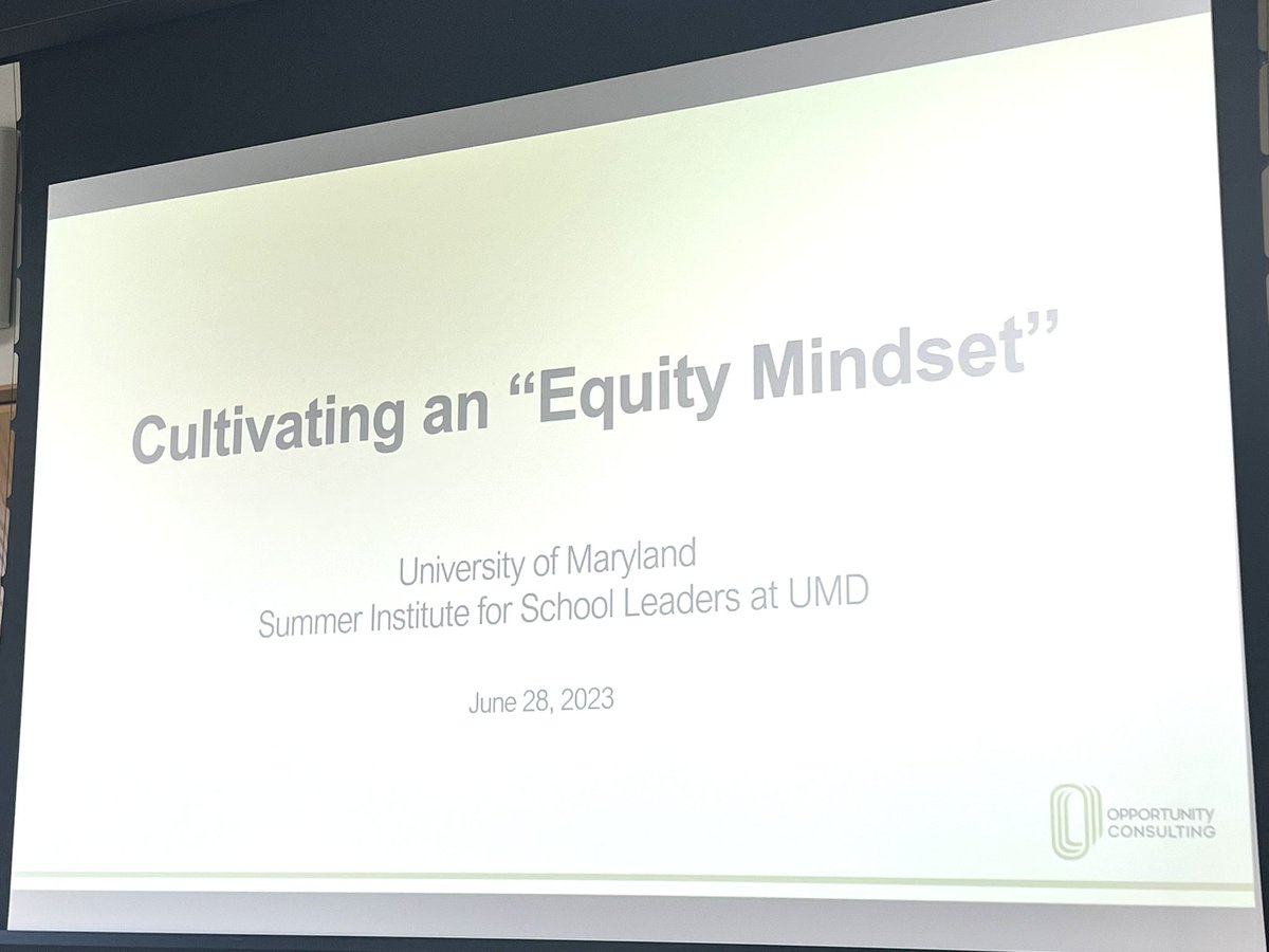 Principal Byrd🦅 (@pdladyconsults) on Twitter photo Thank you <a href="/OpptyConsulting/">Opportunity Consulting</a> for providing a space for such deep and rich discourse around interpreting, analyzing and identifying an #EquityMindset! 🧠
<a href="/CEii_UMD/">Center for Educational Innovation and Improvement</a> <a href="/SharelleStagg/">Sharelle Stagg</a> <a href="/iamMzBerry/">Shawna Berry</a> <a href="/SJefferson_Love/">Dr. Sparkle Jefferson</a> Thank you <a href="/OpptyConsulting/">Opportunity Consulting</a> for providing a space for such deep and rich discourse around interpreting, analyzing and identifying an #EquityMindset! 🧠
<a href="/CEii_UMD/">Center for Educational Innovation and Improvement</a> <a href="/SharelleStagg/">Sharelle Stagg</a> <a href="/iamMzBerry/">Shawna Berry</a> <a href="/SJefferson_Love/">Dr. Sparkle Jefferson</a>