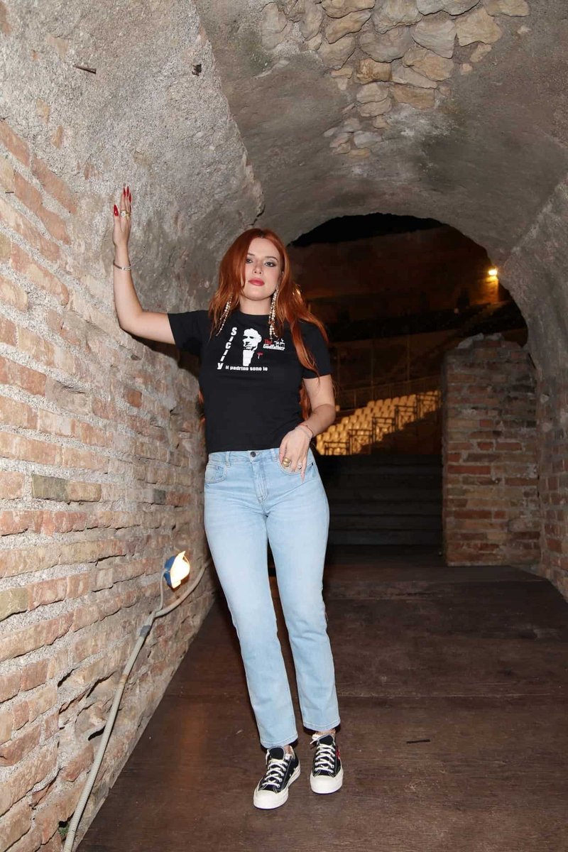 Bella Thorne Wearing a Casual Outfit at the 69th Taormina Film Festival https://t.co/Jl4rLCY4o0 https://t.co/UZfVXDDsIT