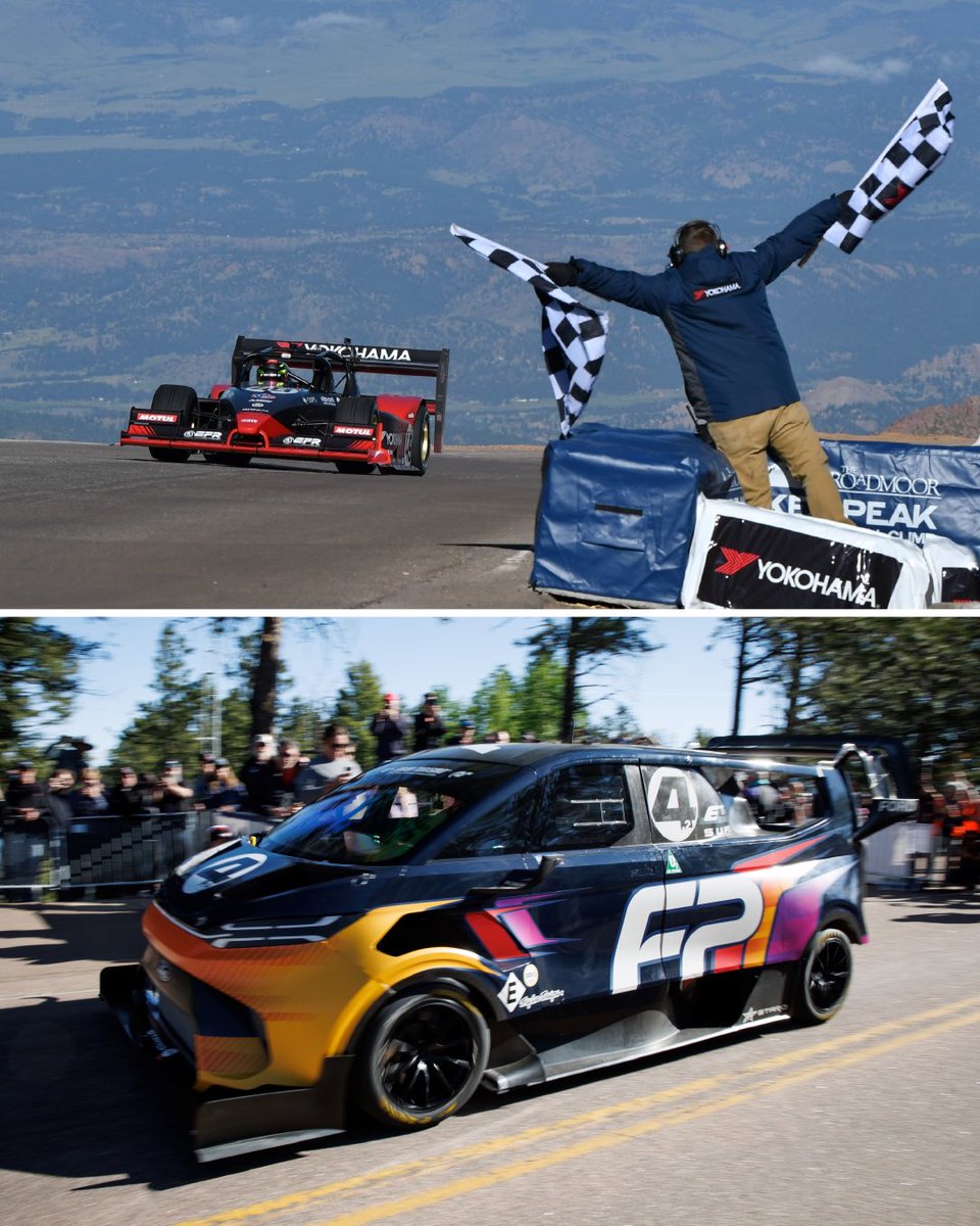 PPIHC's tweet image. SEVEN official records broken. Many more personal bests. Incredible rookie efforts. And a tribute no one will ever forget. The Second Century of the Race to the Clouds is off to a great start. #TheClimbContinues
