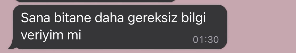 ilaydaoguzzz's tweet photo. sanada ne  cok mesajlar geliyodur dendikten sonra bana gelen mesaj @Rafflesiiiaa https://t.co/E9wPGMWTpD