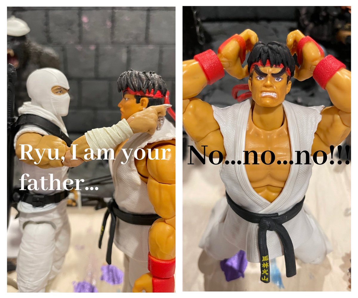 Ok, last pic. I am done spamming twitter @elonmusk with Jada Ryu. #jadatoys #ACTIONFIGURES #ryu #StreetFighter