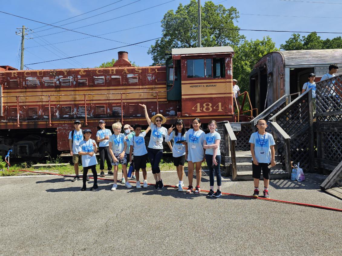 The Secondary EL Camp road trip ended with a train ride and a lot of history about the benefits of the railroads across the U.S.#mcslearns #MadisonCitySchools #mcseslcamp #northalabamarailroad