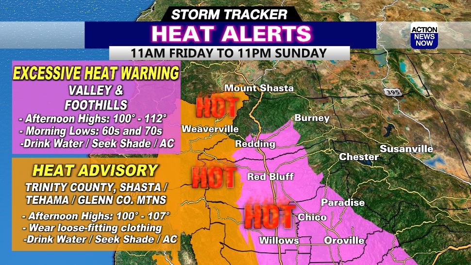 JasonStiff's tweet photo. It's getting hot in northern #California: my tie matches the Excessive Heat Warning &amp; I finally switched my A/C on today! I'll have your 7-day #weather forecast at 4, 5, 6, 10 &amp; 11pm!

#NorCal #heat #heatwave #heatdanger #ExcessiveHeatWarning #AC #thermostat #Wednesday #wx #cawx https://t.co/FAEb2U4TBP