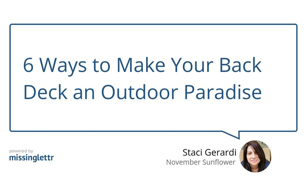 novsunflower's tweet image. Whether you’re a master chef or just love to grill, having an outdoor kitchen can be a great addition to your back deck.

Read more 👉 lttr.ai/ADX3c

#BackyardDestination #StringLights #OutdoorParadise #BackDeck #BackyardEscape #GuestPost #Lifestyle