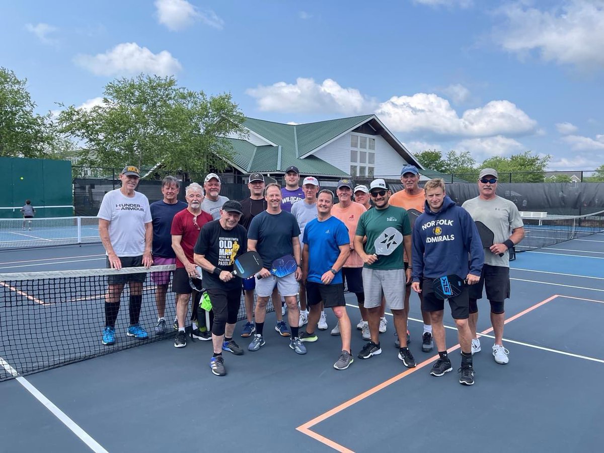 Enjoying the pickleball life #LiveBayside