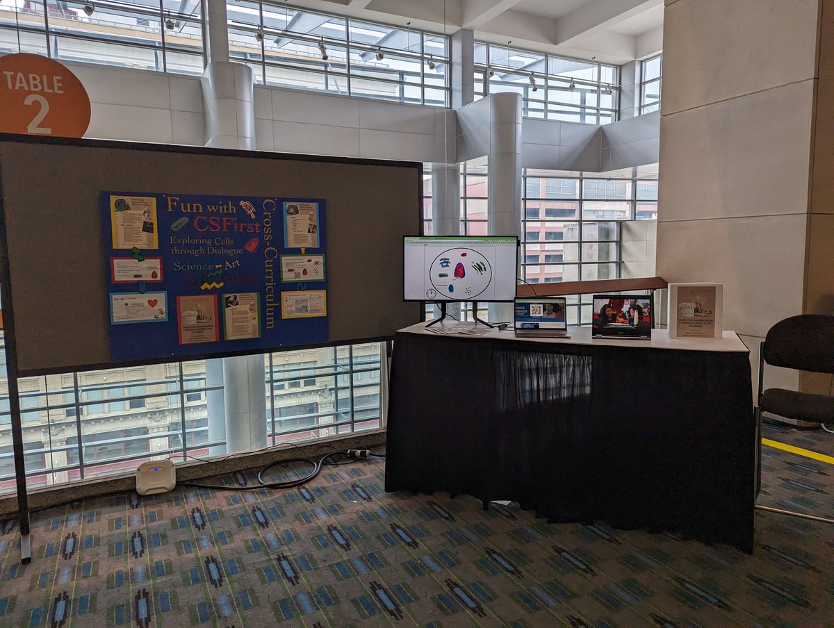 PMGoogleGoddess's tweet image. Last day at #ISTELive23 and my final presentation.  Love the sharing and connections I made.  I 💕 #CSFirst @GoogleForEdu