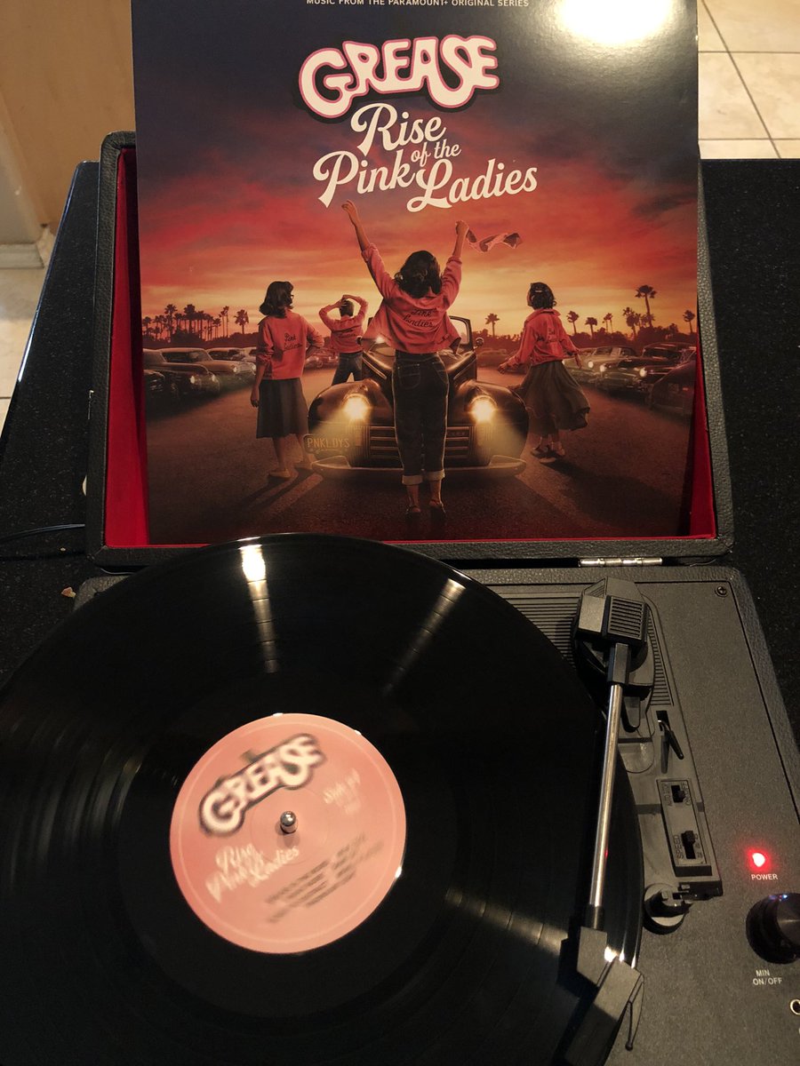 Of course I had to buy the vinyl! #GreaseRiseOfThePinkLadies #RiseOfThePinkLadies #grease #SaveRiseOfThePinkLadies #vinyls