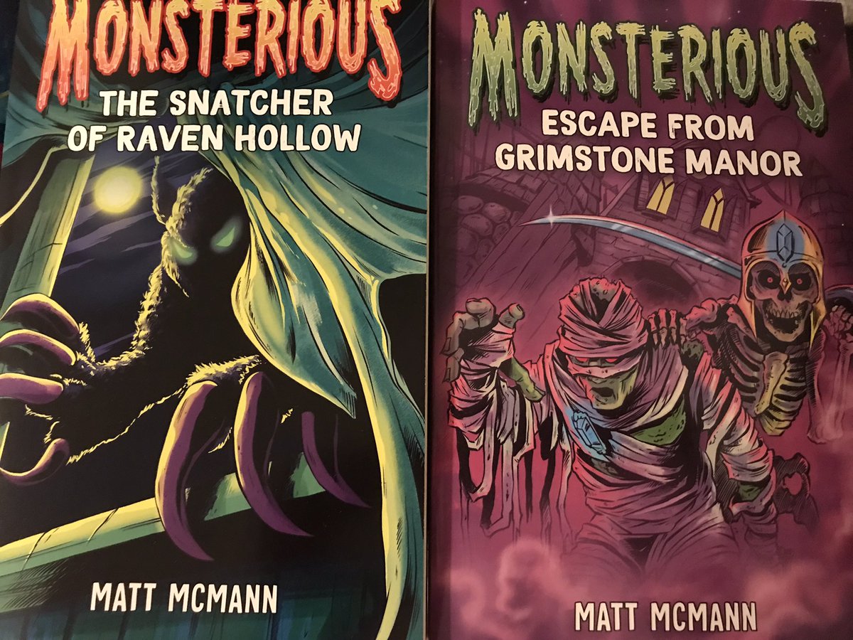 NotYerAvgChick's tweet photo. A special delivery arrived and I CAN’T WAIT to dive in to them! Only, which book do I read first?! 📚 

#Monsterious #bookTwitter #books #booklovers https://t.co/tGEo90iQpz
