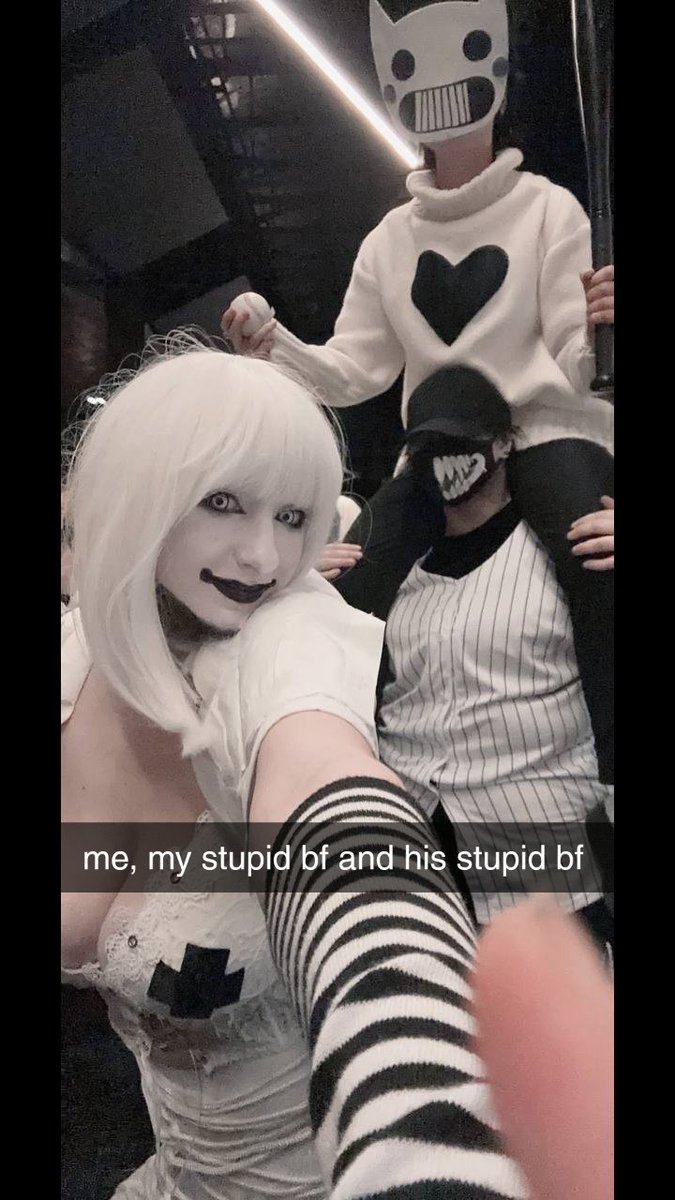 TenderGhostBoi's tweet photo. @MortisGhost our group OFF cosplay!! (im zacharie) we made a lot of people very concerned 

#off https://t.co/2v2ht3cjoE
