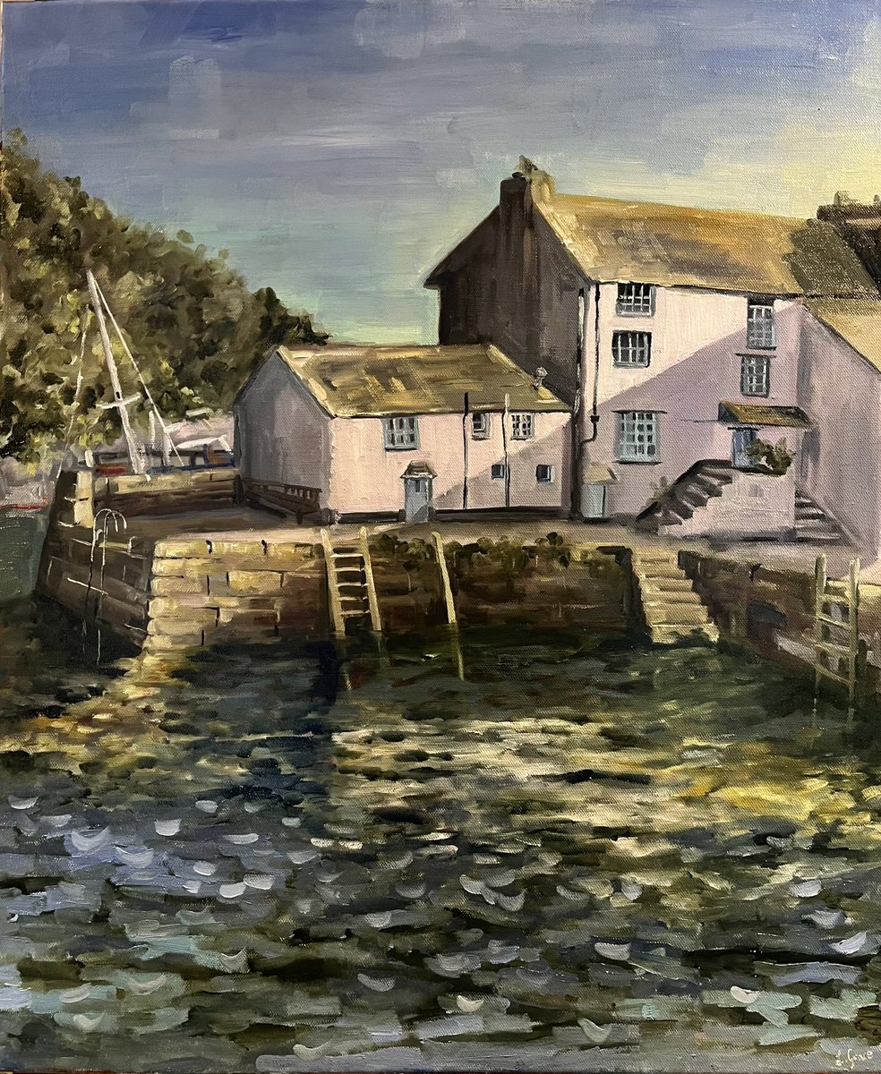 The harbour’s mirror, oil on canvas (20x34”) 

#art #artistsoninstagram #Cornwall #galleryart #emergingartist #harbour #artbylauragrace #cornishart #ukharbour #fishing #cornishcottage #impressionist #impressionism #contemporaryart #painterly #oilpainter #oilpainting