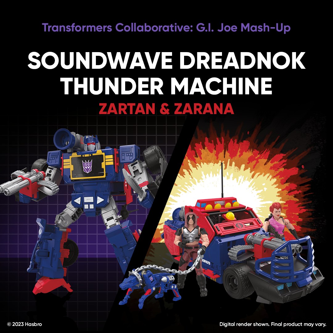 サウンドウェーブ × ドレッドノック サンダーマシン