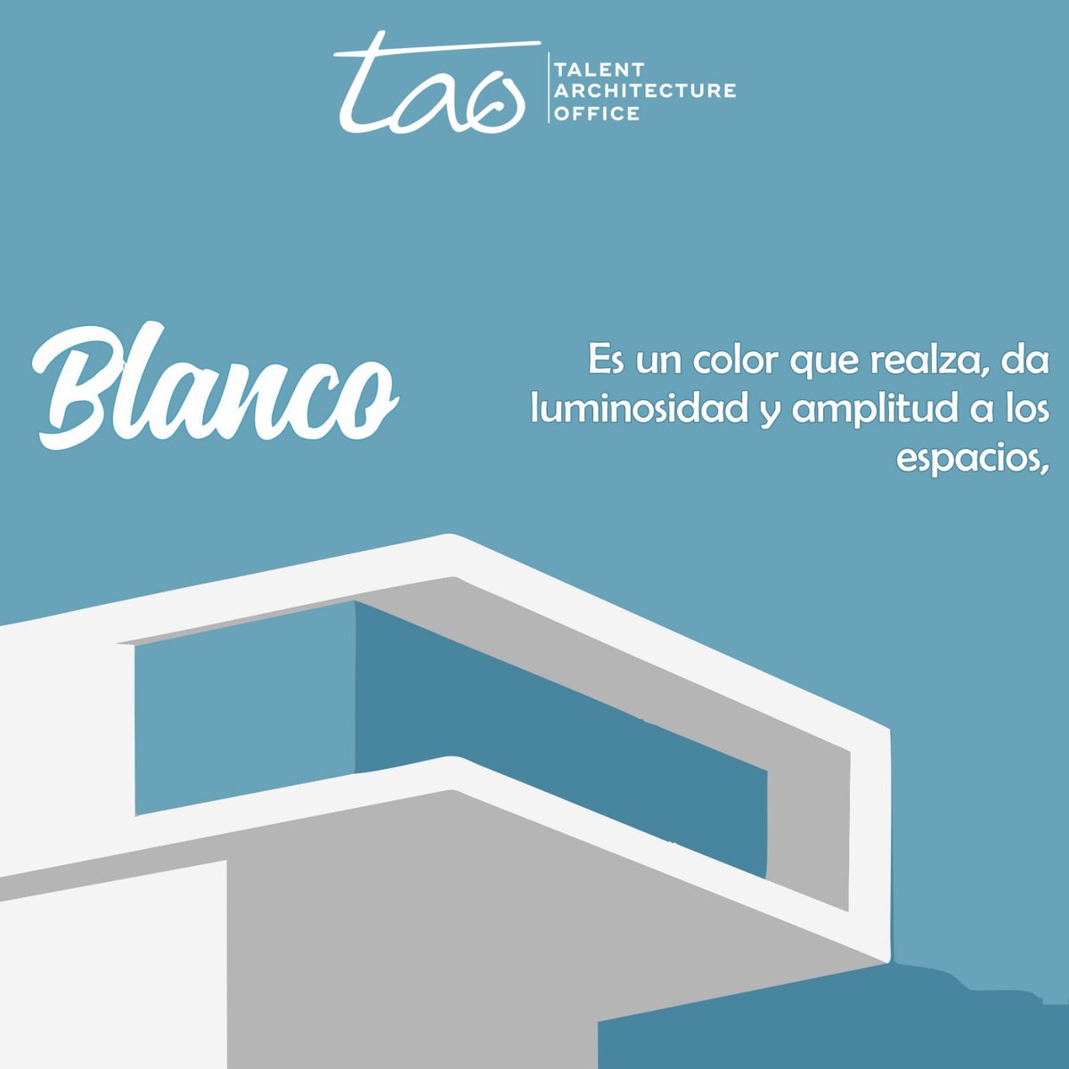 Tao_SAS's tweet photo. 𝗤𝘂𝗲́ 𝗿𝗼𝗹 𝘁𝗶𝗲𝗻𝗲 𝗲𝗹 ��𝗹𝗮𝗻𝗰𝗼 𝗲𝗻 𝗹𝗮 𝗮𝗿𝗾𝘂𝗶𝘁𝗲𝗰𝘁𝘂𝗿𝗮?

Es un color que refuerza la disposición de los elementos, este además mantiene el concepto arquitectónico puro y perceptible.
En 🅣🅐🅞 "Hᴀᴄᴇᴍᴏs ᴅᴇʟ Esᴘᴀᴄɪᴏ ᴜɴ Aʀᴛᴇ Hᴀʙɪᴛᴀʙʟᴇ" https://t.co/eFpQvDsabx
