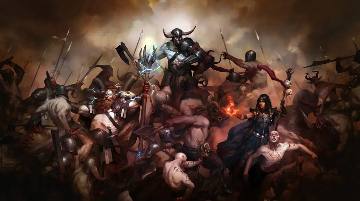 Kotaku's tweet image. All of Diablo IV’s classes just got a little bit stronger with latest update: bit.ly/3JCwywO