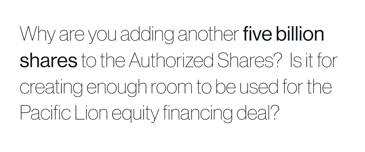 perry314181's tweet photo. $HMBL @humblceo Here are some questions from common shareholders. Hopefully, you can answer some of these in the follow-up Q&amp;A session. There are obviously more questions, but some are related to lawsuits and then some involved sharing insider information. Alright, thanks. https://t.co/bCcwWZpuT1