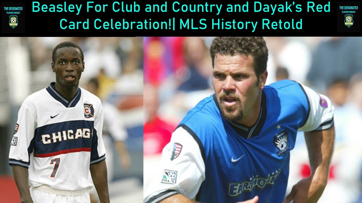 ~ Demarcus Beasley once went 90 minutes for #USMNT, then gave another 30 minutes to #CF97 in the same night
~ Troy Dayak once earned himself an early shower for #Quakes74 and celebrated like he scored a game winner

Hear those stories on this week's episode of MLS History Retold!