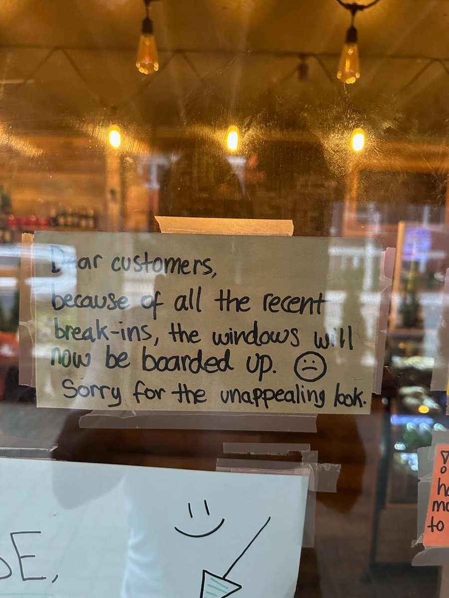 CP24 on Twitter "Toronto café owner boards up windows after two