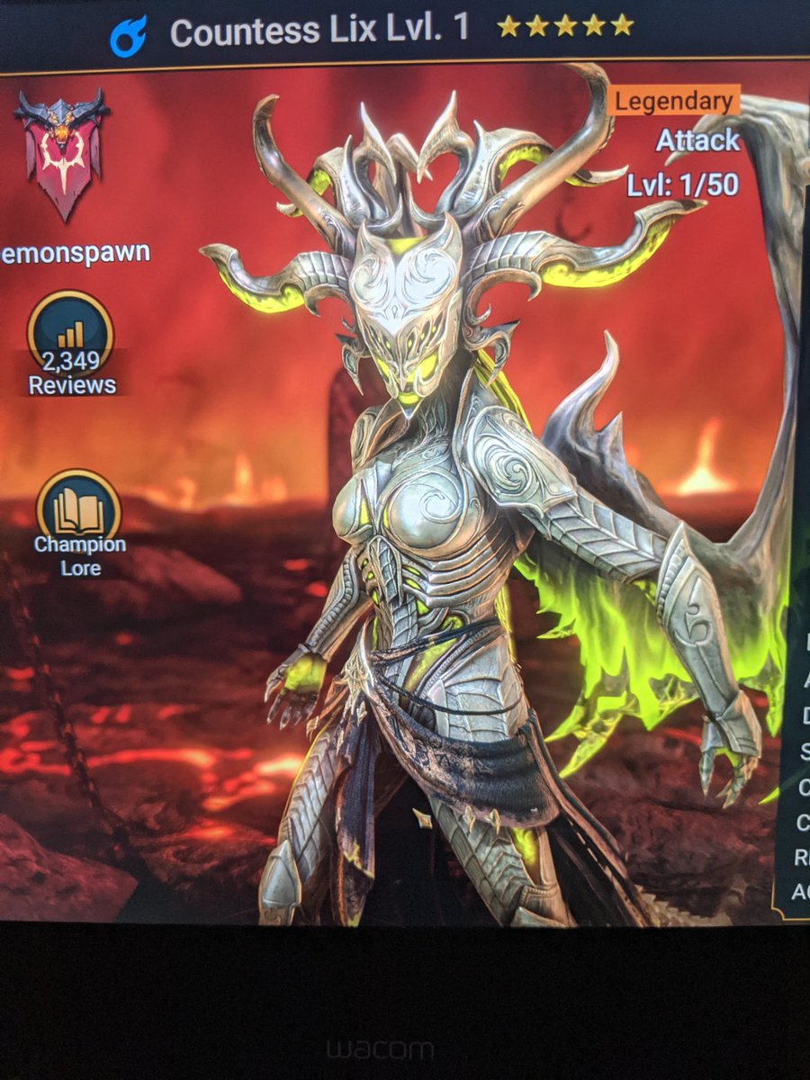 ofPowerofWant's tweet image. Was a lucky morning @RaidRPG 
Pulled #Countess from the #pathoflight #ancient

Followed by my first 6 star perception, on the part i wanted, on the the first roll 🎉