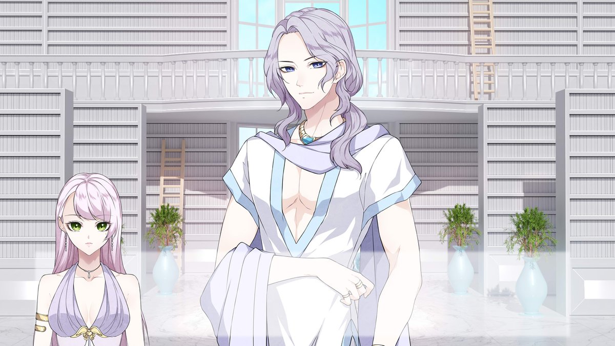 This is roughly what a free short project I sometimes do looks like~

#otome #visualnovel #indiedev #indiegame