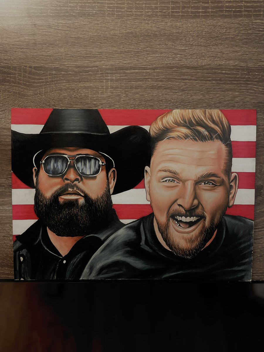 Presenting my completed pencil portrait of @PatMcAfeeShow and @ToneDigz 

Hammer DAHN

@AroundThe412 @PatMcAfeequotes @BostonConnr @tyschmit #Pittsburgh #pittsburghartist #patmcafeeshow