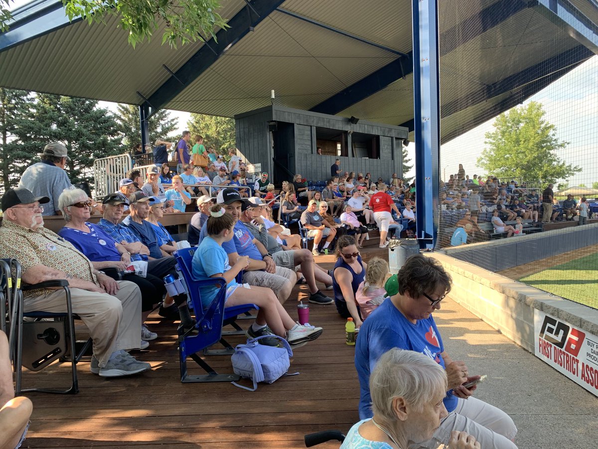 Fox 9 town ball night in Litchfield