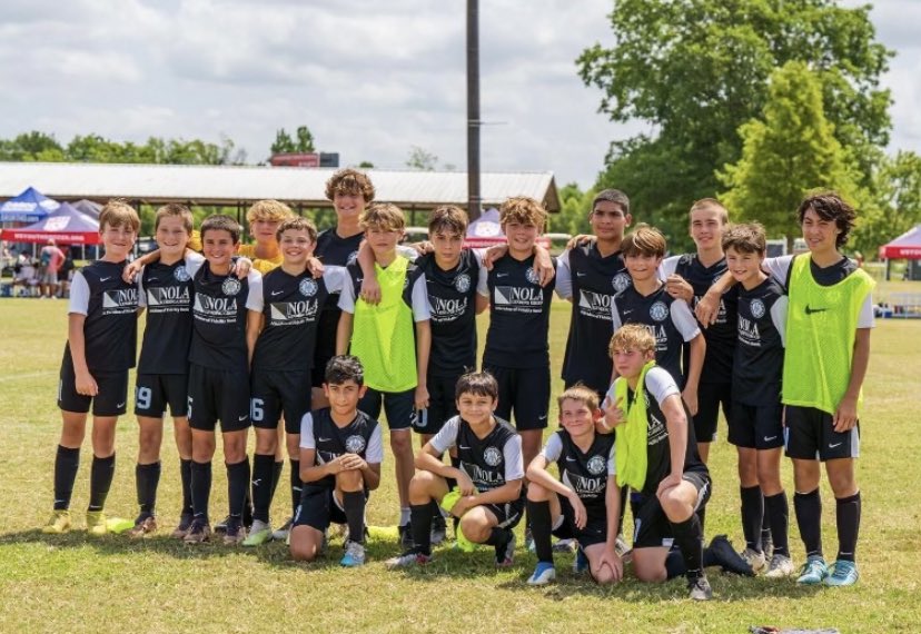 The first Louisiana 13U team to win a knockout stage game is playing for the regional title. @mandevillesc tries to make more history. Let’s go, boys! #roadtoFL #FORitALL #playLAsoccer #weareyouthsoccer