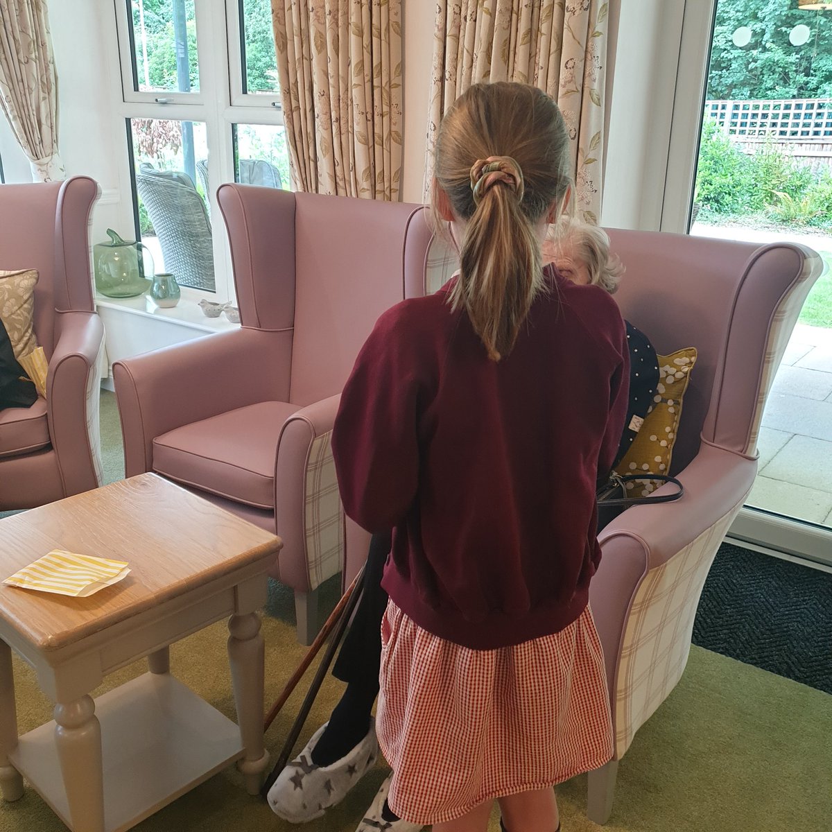 BensonCofE's tweet photo. Living our vision by visiting Benson House. We loved sharing our learning and reading skills. https://t.co/qOrnuRhncq