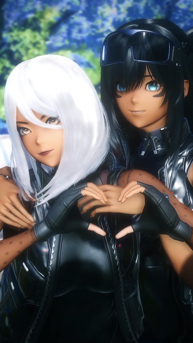 TunaSoatski's tweet photo. Hanging out with the love of my life @Calla_NGS always puts a smile on my face 😊💕

#NGS_SS #RappyMail #PSO2NGS #PSO2global #PSO2NGS_SS
#メンテの日じゃないけどssを貼る https://t.co/UflfI6UdBX