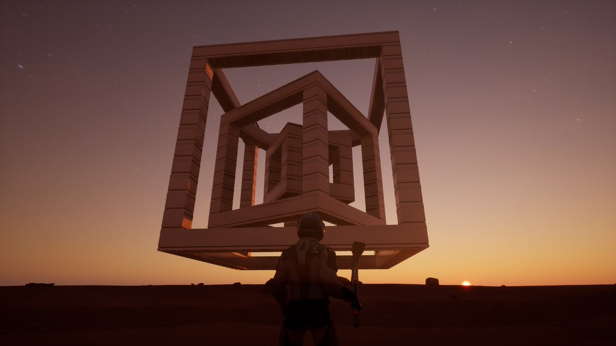 Udavspb's tweet photo. 4Cubes, one inside the other and so on. The lengths of the faces of the cubes are 1, 5, 9, 13 sections. The smallest in the center of the composition. You can climb to the very top. The stairs are hidden in the middle. #mars4building https://t.co/52WhjmK4nQ