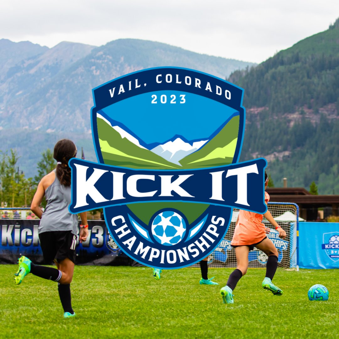 KickIt3v3Soccer's tweet photo. ONE MONTH AWAY! 🏆🏆🏆 Can you believe it's already that time again?  This year's Vail National Championship will be taking place July 28-30. Make sure you get your team signed up today at https://t.co/ugcjZrkD8s https://t.co/XELFhnKek6
