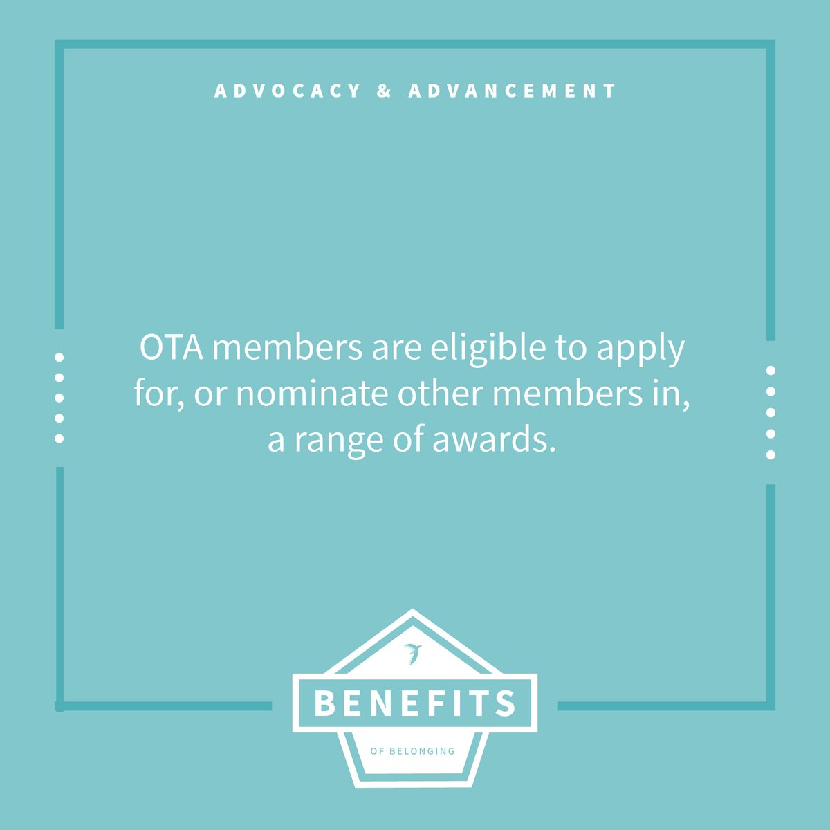 otaust's tweet photo. Congratulations to our award winners π We recognise outstanding OTs on a national level with our association awards. Elevate your career and reach your potential as an OTA member.
Learn more about the #BenefitsOfBelonging to OTA at https://t.co/Bz0ZaFqk0m & join or renew today! https://t.co/TOVfbm0nIi