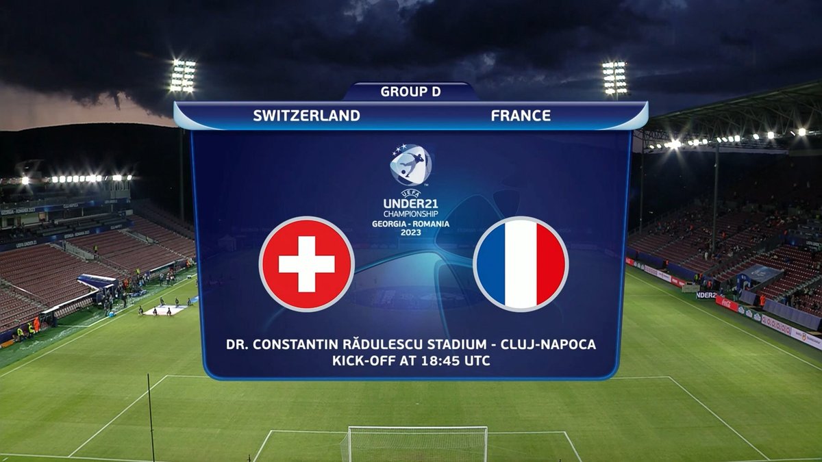 Full Match: Switzerland U21 vs France U21