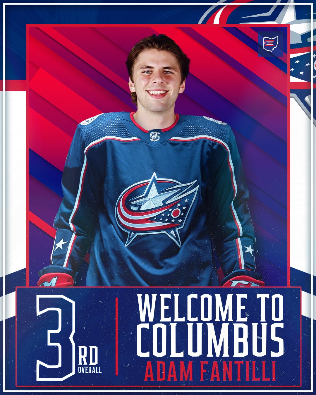 Adam Fantilli signs deal with the Columbus Blue Jackets - Maize n Brew