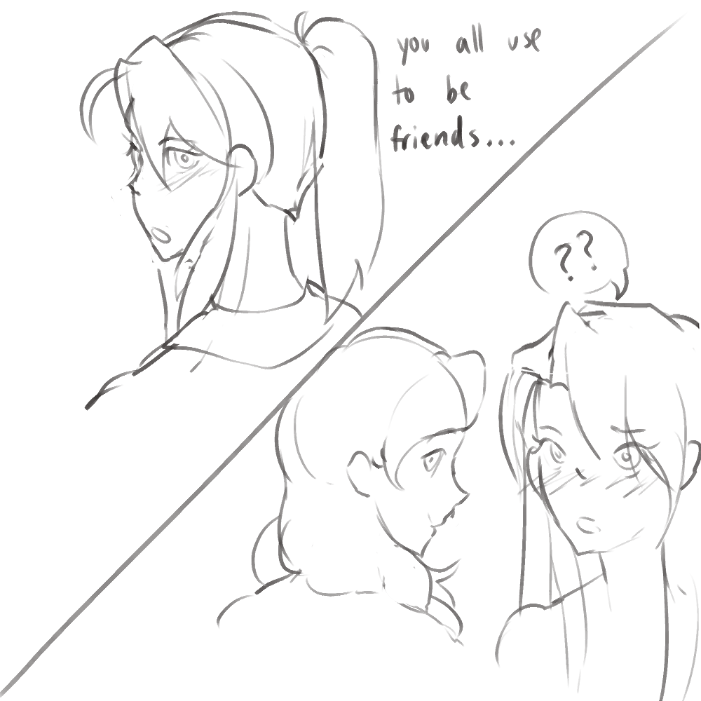 naiconure's tweet photo. "you all use to be friends.."
idk wtf yandere was talking bout but yo does it make for a good picture
#itsfunnehyhs #falec #krewfanart https://t.co/hg72Ag6Y5Z