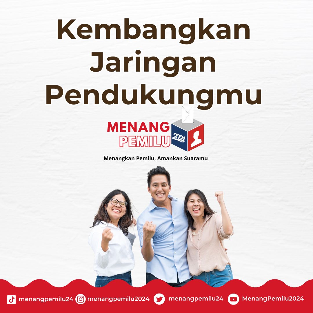 Dapatkan dukungan yang lebih luas dengan mengatur saksi di setiap TPS dalam tiap DAPIL. Dengan aplikasi ini, jaringan pendukungmu akan semakin kuat dan solid. 🤝🌐🗳️

#MenangkanPemilu2024 #JaringanPendukung #Relawan #SaksiTPS #Pemilu2024 #TimSukses #Kampanye