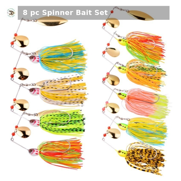 🔥Get a FREE GIFT with every order > $5🔥          
😍8 pc Spinner Bait Set😍 
by The Fishing Gear Shop starting at $13.95.
 👉👉 bit.ly/3PAJeYz