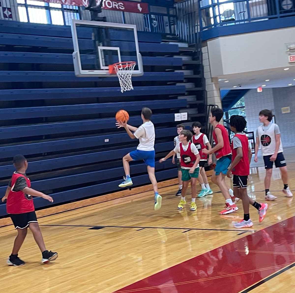 Exciting and intense games on Day 3 at Southern Stars! Campers worked hard at stations, and we started our 3 on 3 competition! Southernstarsbasketball.com

ATTITUDE determines ALTITUDE!! 🏀