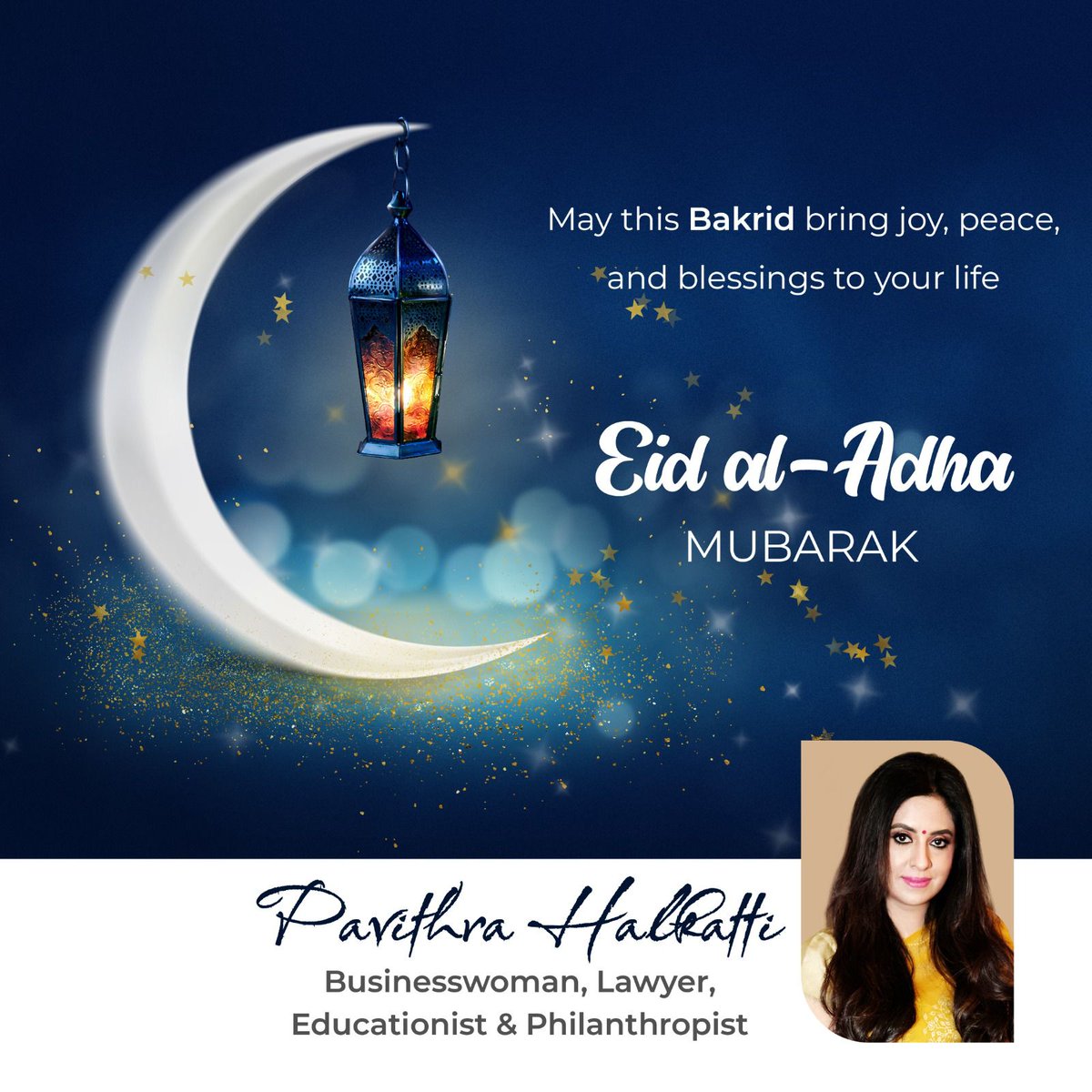 #Bakrid2023 #EidMubarak #BakridGreetings #SpreadTheJoy #CelebrateBakrid #SacrificeAndLove #LoveAndPeace #RememberAllah #PeaceAndSalam #StartWithPrayers #HappyBakrid #JoyOfGiving #ShareTheLove #ADayOfThanks #pavithrahalkatti #socialgood #motivation #philanthropist