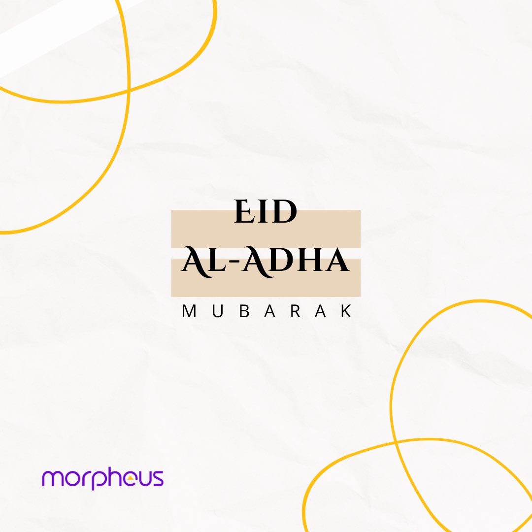 morpheus_digi's tweet photo. Wishing all our clients, and everyone celebrating a blessed Eid Al-Adha. 

#EidAlAdha #EidAlAdha2023 https://t.co/YQoXKLFYXh