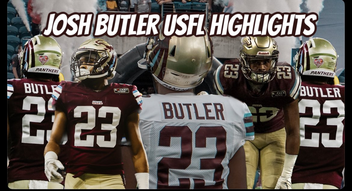 Josh Butler USFL highlights 2023 youtu.be/f6SCHFQH-Ng