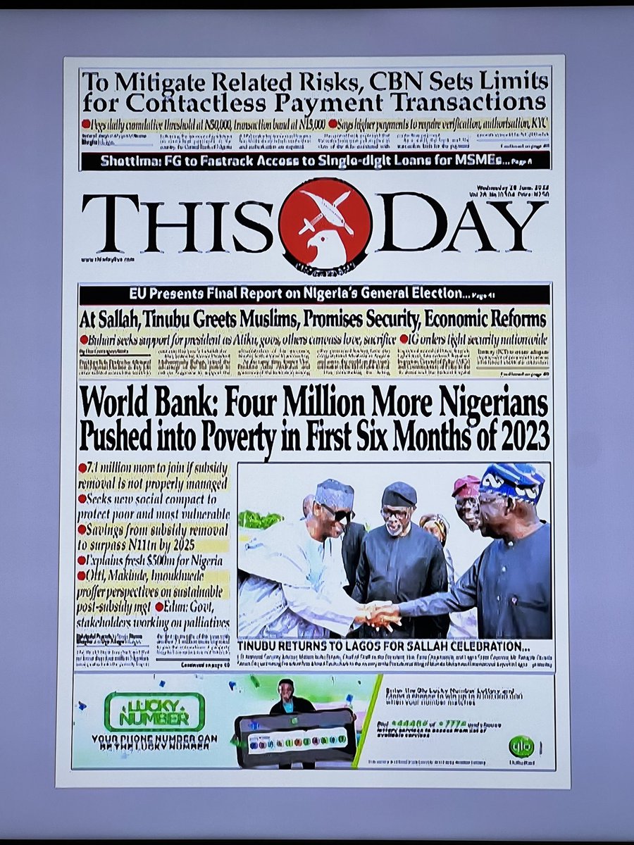 OjiUgo_nwa's tweet photo. Buhari’s government pushed 133 million Nigerians into multidimensional poverty in 8years, Tinubu’s own has pushed 4 million people in 30 days, making a total of 137million people. 

This shege will go round 🤣😂😂 https://t.co/UrShX2oFV4