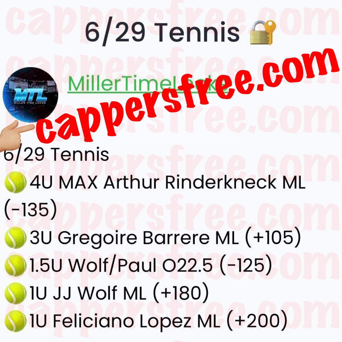 cappersforfree's tweet image. #CashCing &amp;amp; #MillerTimeLocks