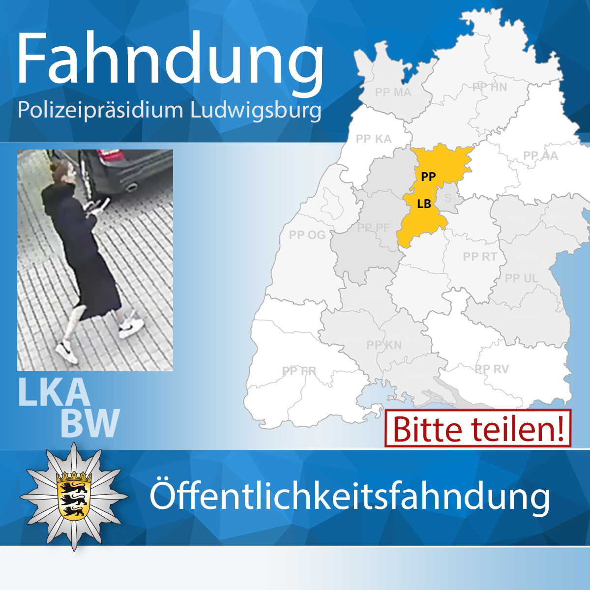 #Öffentlichkeitsfahndung nach #Schockanruf-Abholerin in #Sindelfingen - BITTE RT ⚠️  Wer kann Angaben zu dieser Frau machen? Sie hatte am 09.05.23 bei einem 78-jähriger Mann die Münzsammlung abgeholt.

Zur #Fahndung ▶ t1p.de/c0qca

Euer #LKABW #BereitfürSicherheit