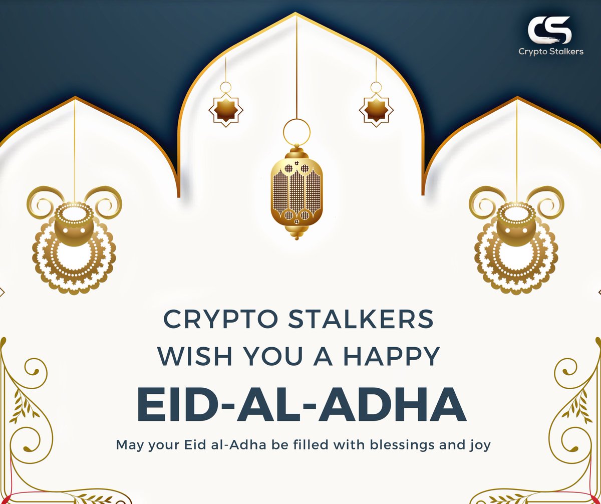 Happy #EidAlAdha 🎉🐐

May Allah bless you with love, prosperity, and peace on this auspicious day of Eid ul-Adha

#EidMubarak #EidAlAdha2023
