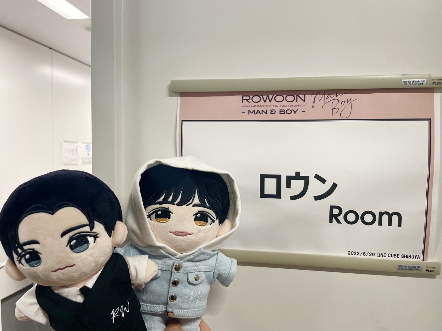 ロウン　ぬいぐるみ　ROWOON 新品未開封　韓流 ロウンぬいぐるみROWOON 新品未開封韓流