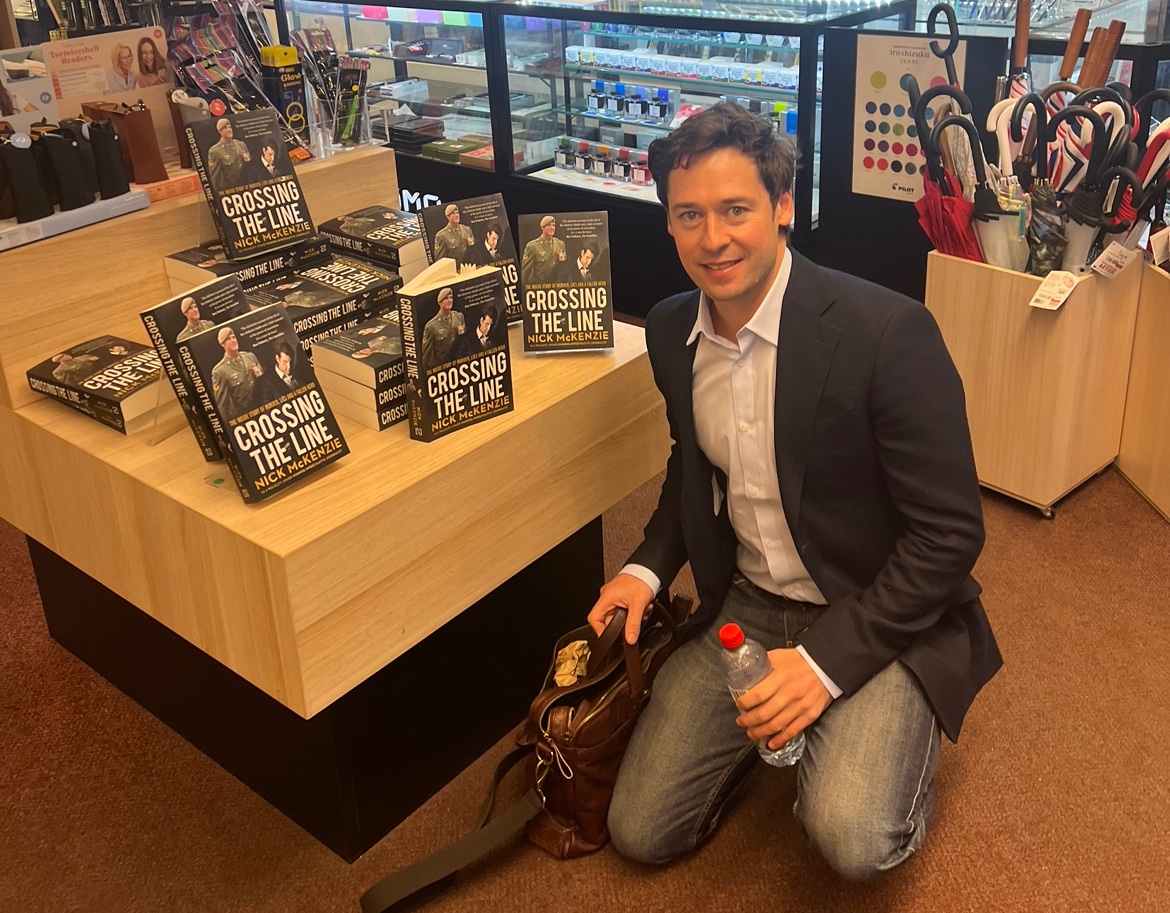 Nick McKenzie (@ageinvestigates) on Twitter photo Big news day with Gladys but permit me a personal tweet. The story I sometimes wished I’d avoided is now in bookstores. I owe it all to the brave truth tellers who stood up: the SAS soldiers/whistleblowers, <a href="/SCrompvoets/">Samantha Crompvoets</a>, Afghans, and all the others. My book tells their stories. Big news day with Gladys but permit me a personal tweet. The story I sometimes wished I’d avoided is now in bookstores. I owe it all to the brave truth tellers who stood up: the SAS soldiers/whistleblowers, <a href="/SCrompvoets/">Samantha Crompvoets</a>, Afghans, and all the others. My book tells their stories.