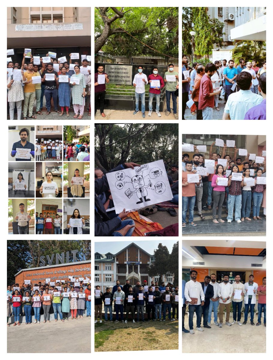 devendr06585270's tweet photo. Research scholars are the driving force behind innovation and progress, yet their contributions often go unnoticed. It's time to give them the recognition they deserve. 

#Unacceptablehike20 
#Revisehiketo60 
@IndiaDST @guptaakhilesh63 @srivaric @DrJitendraSingh @FinMinIndia https://t.co/oZOORcTJpV