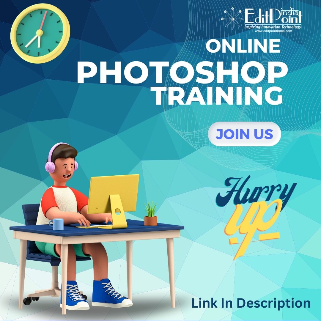editpoint's tweet image. 𝗢𝗻𝗹𝗶𝗻𝗲 𝗣𝗵𝗼𝘁𝗼𝘀𝗵𝗼𝗽 𝗧𝗿𝗮𝗶𝗻𝗶𝗻𝗴
💻𝗥𝗲𝗴𝗶𝘀𝘁𝗿𝗮𝘁𝗶𝗼𝗻 𝗹𝗶𝗻𝗸 :-editpointindia.com/eventdetail/U5…
𝗛𝘂𝗿𝗿𝘆 𝗨𝗽 𝗢𝗻𝗹𝘆 𝟰 𝗗𝗮𝘆𝘀 𝗹𝗲𝗳𝘁 #photoshop #photoshoptraining #photoshoptutorial #photoshoptips #photoshoptricks #trainingday #adobe #graphics #training