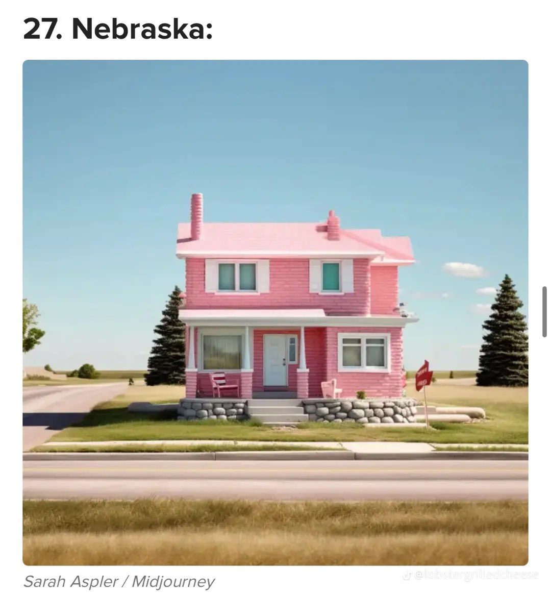 and i still call home… that barbie dreamhouse in nebraska